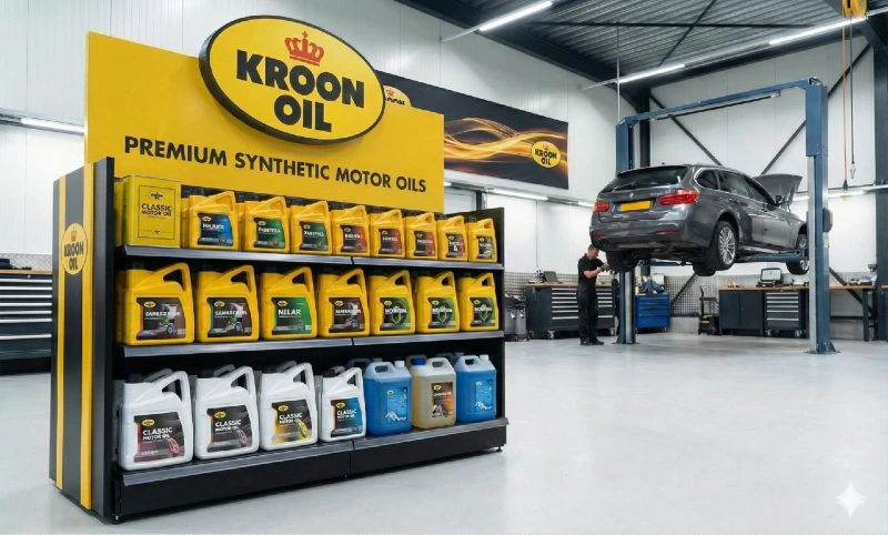 Kroon oil Premium és gyártó specifikus szintetikus motorolaj kínálata